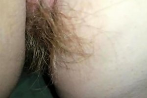 Playing With Her Hairy Ass