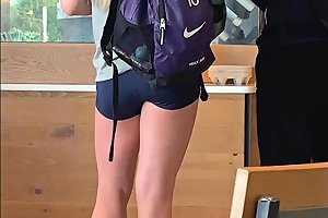 Sexy Volleyball Babe Candid Ass