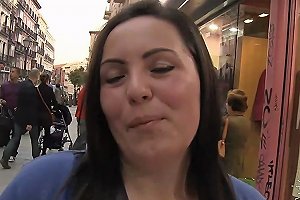 Chubby Spanish Teen Needs The Cash