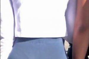 Candid Big Ass Walking Vpl