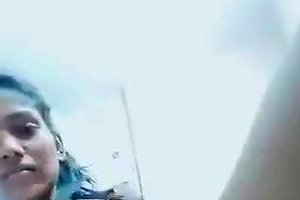 Indian Innocent Teen Having Self Fun